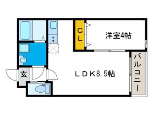 H-maison大正の物件間取画像